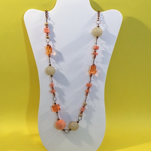No Brand Jewelry - 🟡🟡CLEARANCE🟡🟡1950’s Beaded Copper Necklace